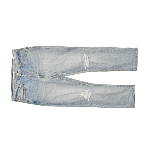 Levi's Wedgie Straight Women's Jeans Button Fly Size 32 W/ Stain on Front - Picture 1 of 8